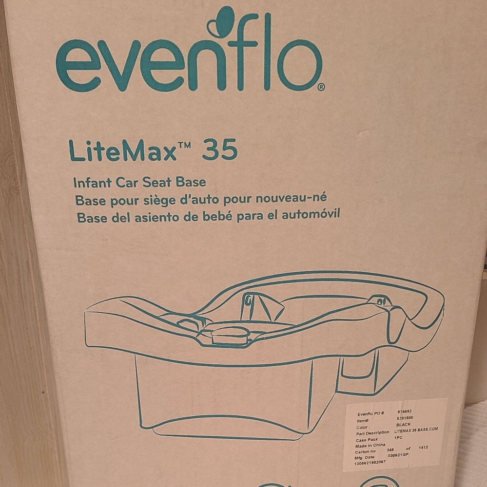 Evenflo Litemax 35 car seat base